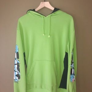 Pink Dolphin Electric Waves Hoodie